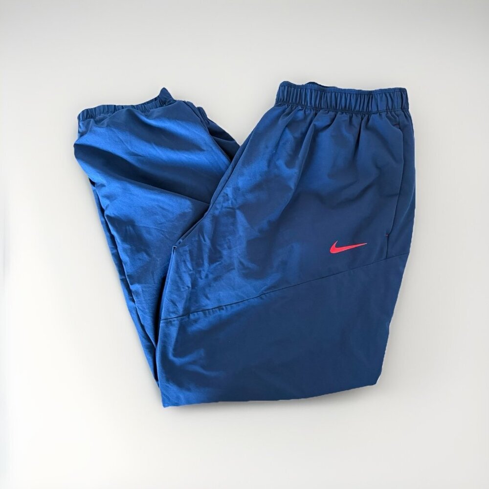 Ole Miss Joggers Mens 3XL NCAA Nike Performance on Field Blue Red Drawstring